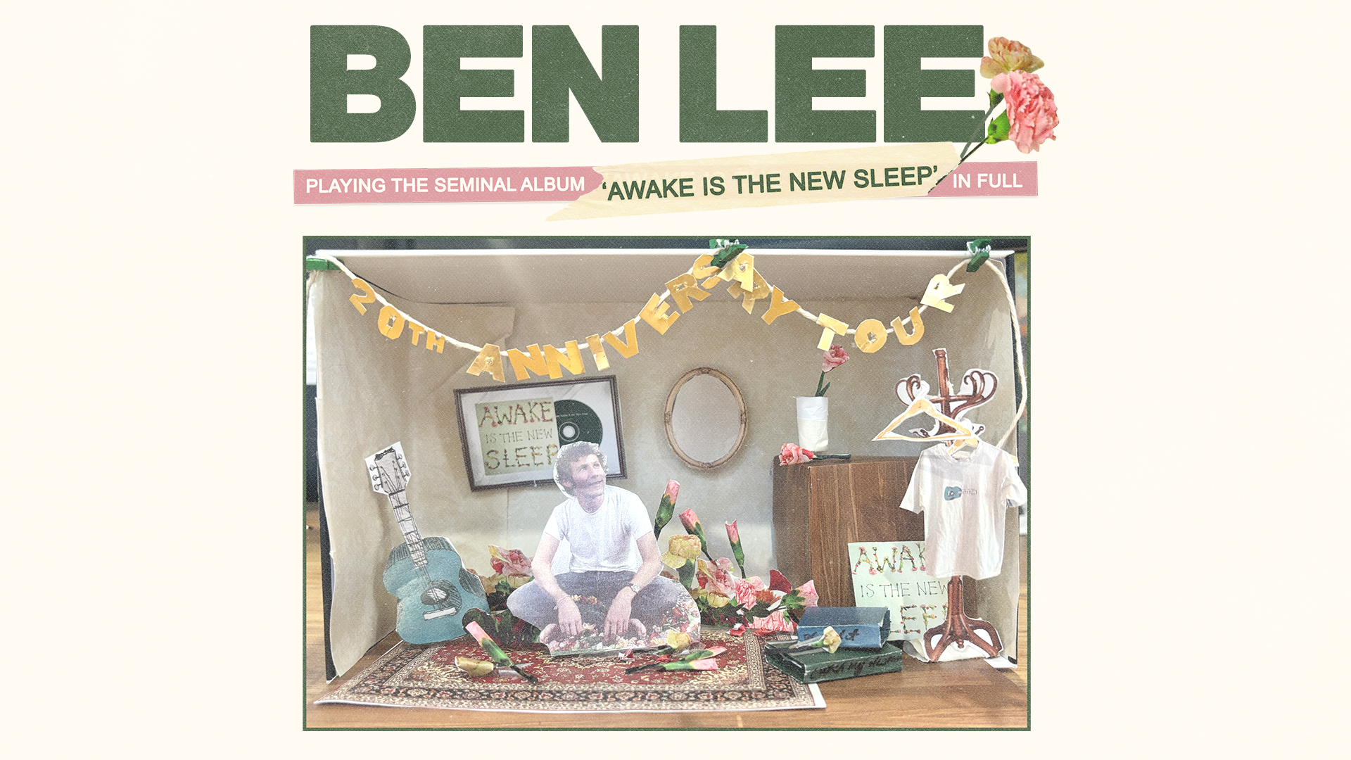 Ben Lee – Awake is the New Sleep 20th Anniversary Tour 2025 | TICKETS ON SALE NOW