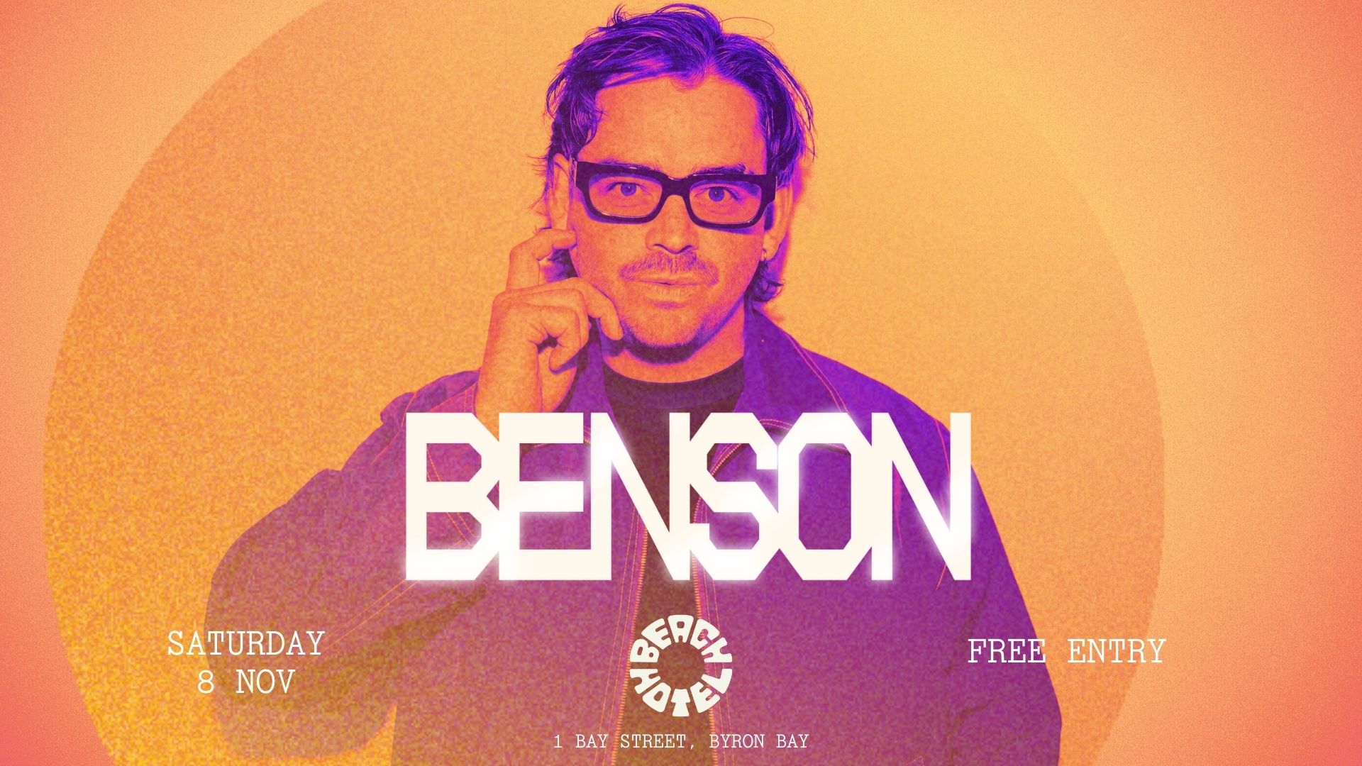 Benson with support TBA | FREE ENTRY