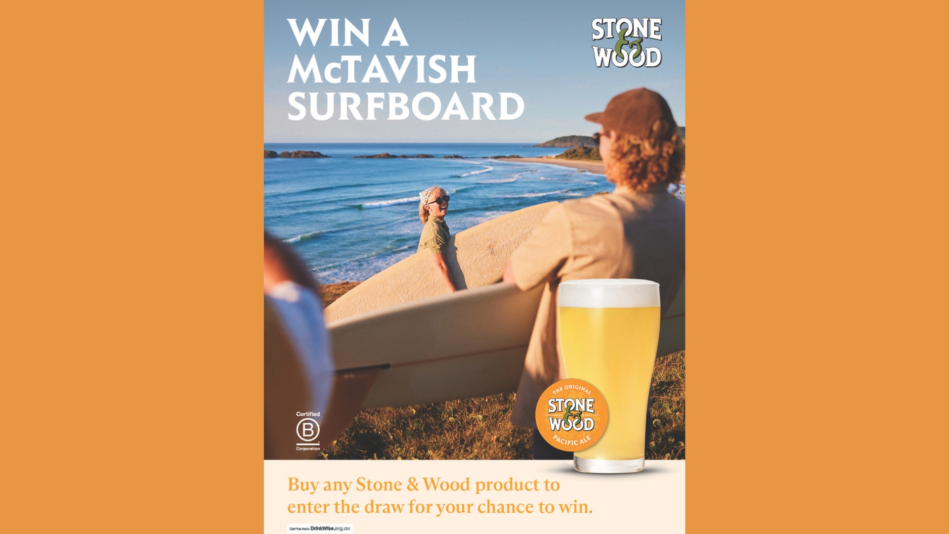 WIN A McTAVISH SURFBOARD