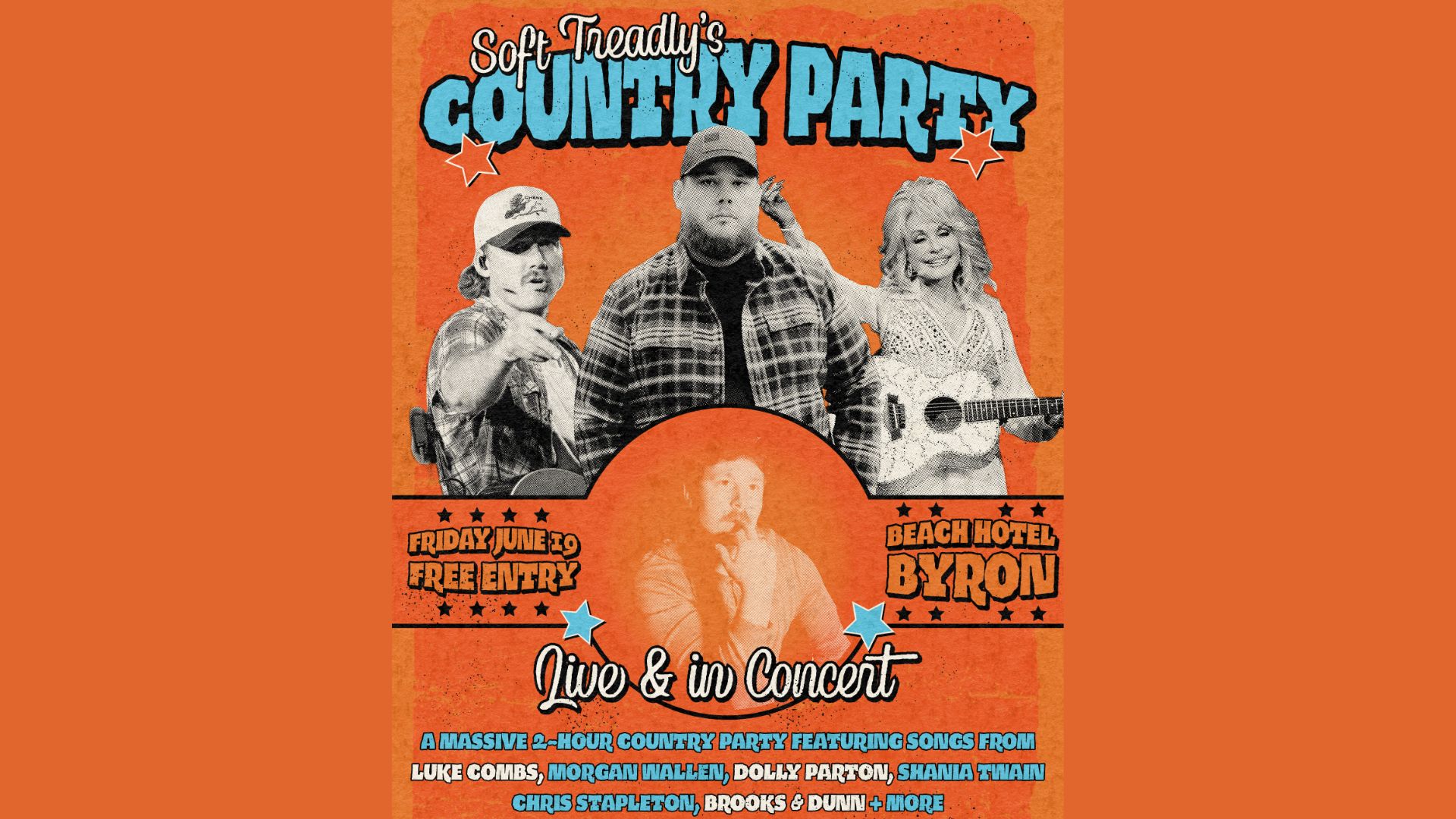 SOFT TREADLY’S COUNTRY PARTY