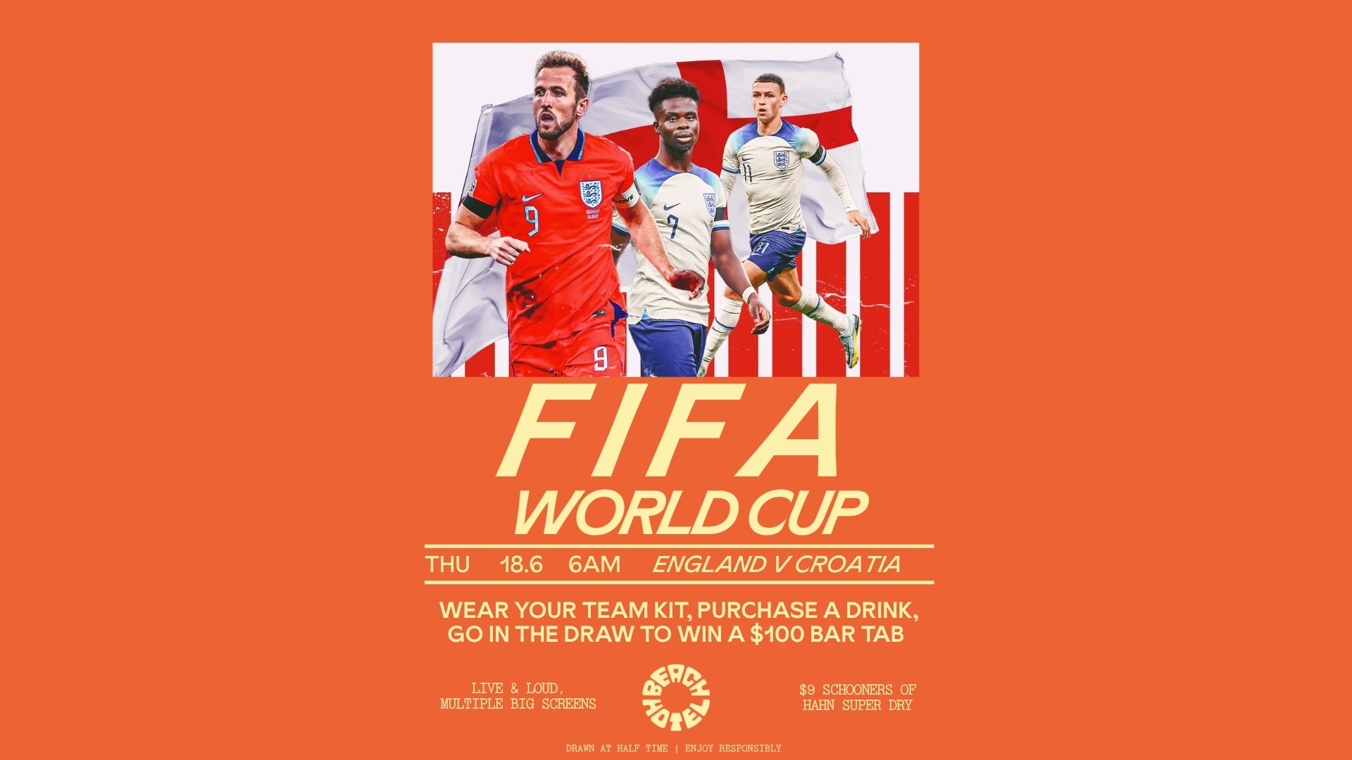 FIFA WORLD CUP | ENGLAND v CROATIA