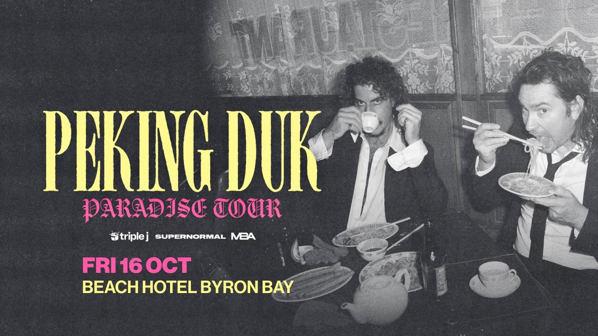 PEKING DUK Paradise Tour | Sign up for pre sale access