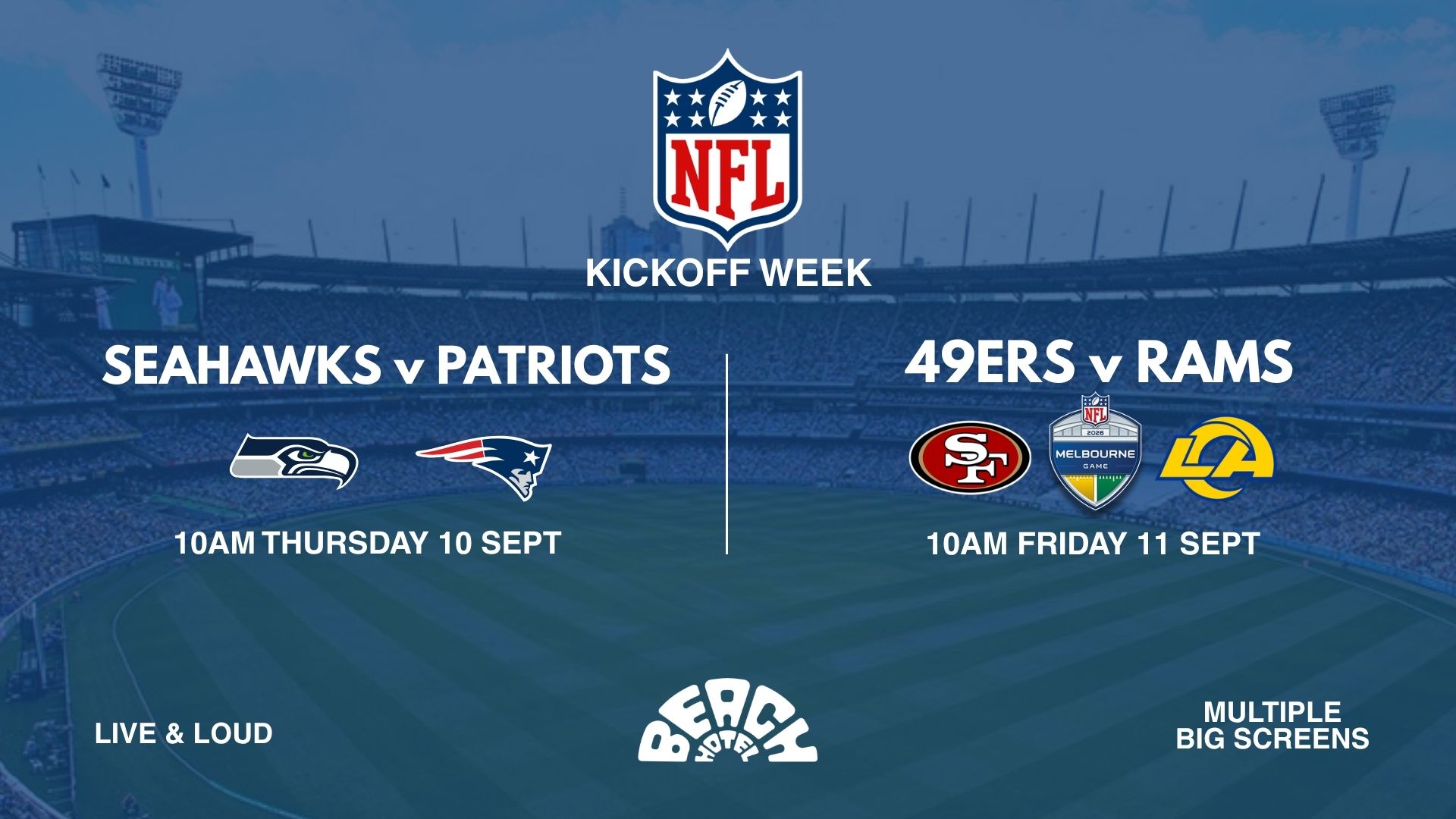 NFL KICKOFF WEEK