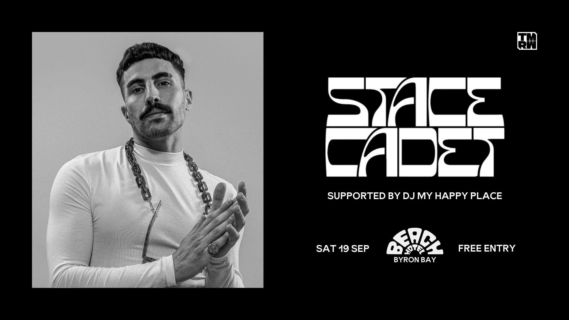 Stace Cadet supported by DJ My Happy Place